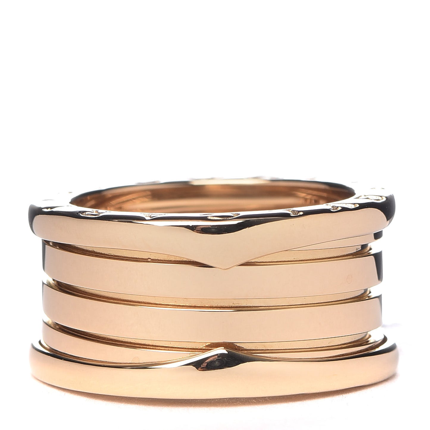 18K Yellow Gold B.Zero1 Four-Band Ring 54 6.75