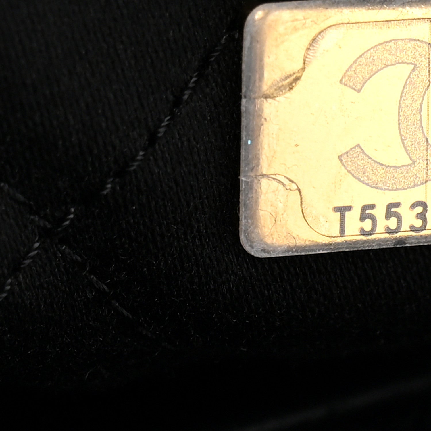 Chanel Shiny Calfskin Quilted Small Chanel 22 Black 8 of 11