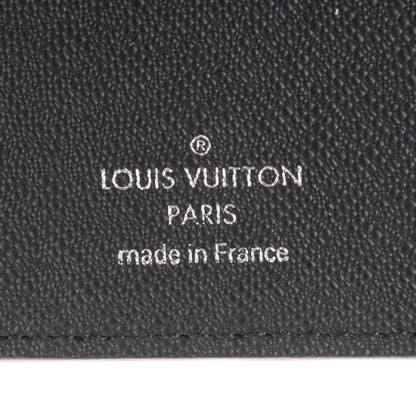 Louis Vuitton Damier Graphite Rope Brazza Wallet Blue 6 of 7