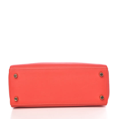Hermes Swift Kelly Retourne 25 Rouge Tomate 6 of 41