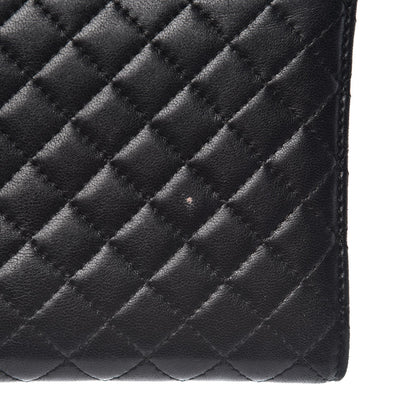 Chanel Lambskin Micro Quilted Tri-Fold Wallet Black 10 of 17