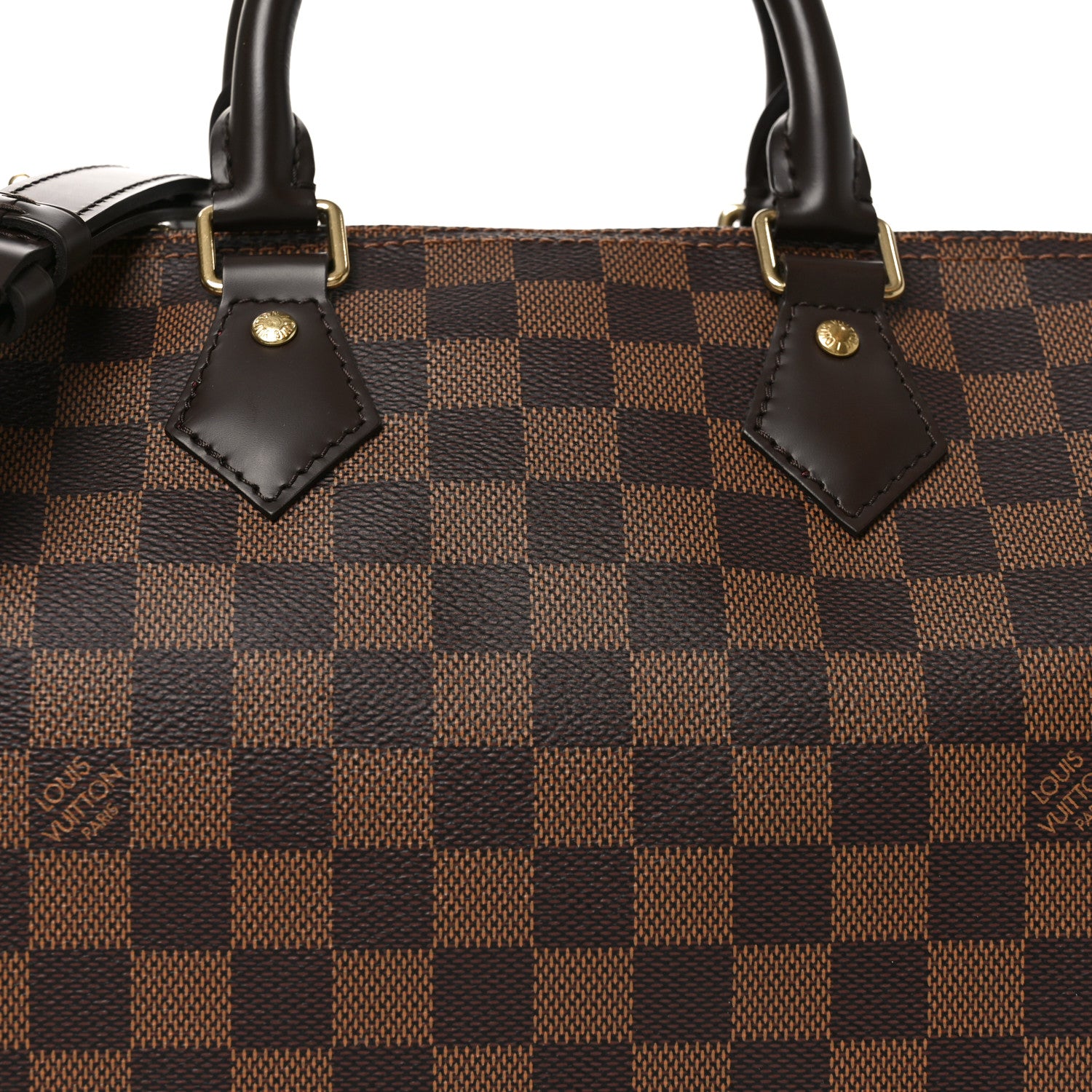 Louis Vuitton Damier Ebene Speedy Bandouliere 25 7 of 9