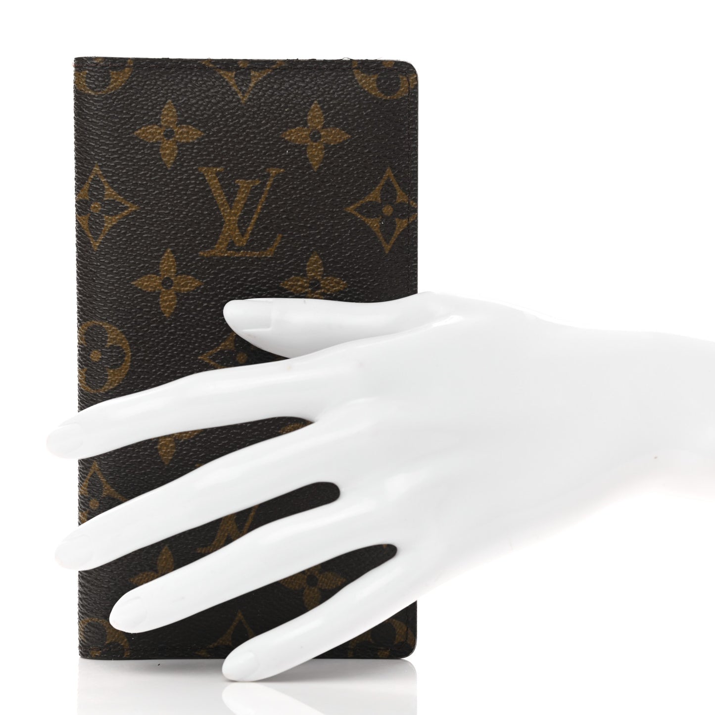 Monogram Checkbook Holder Case Wallet