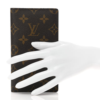 Louis Vuitton Monogram Checkbook Holder Case Wallet 2 of 9