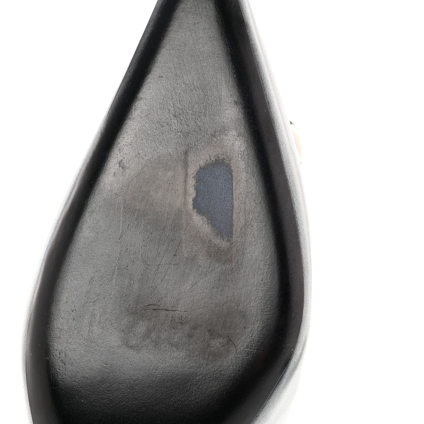 Metallic Nappa BB Square Knife Pointed Toe 40mm Mules 39.5 Silver