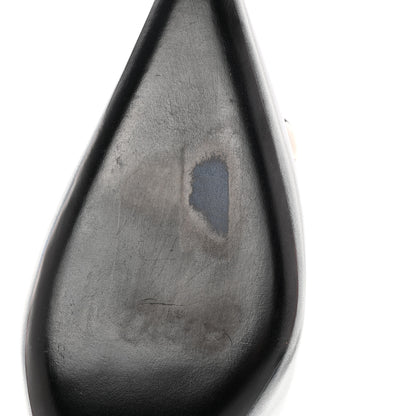 Balenciaga Metallic Nappa BB Square Knife Pointed Toe 40mm Mules 39.5 Silver 13 of 14