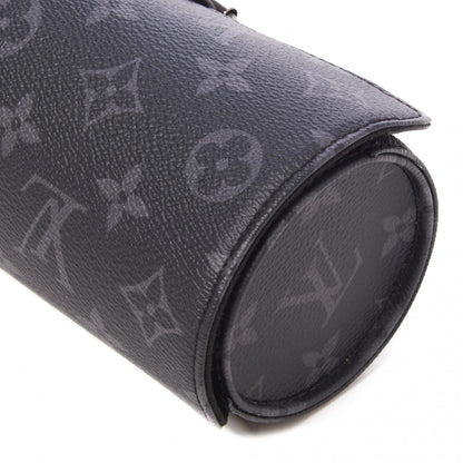 Louis Vuitton Monogram Eclipse 3 Watch Travel Case 4 of 8