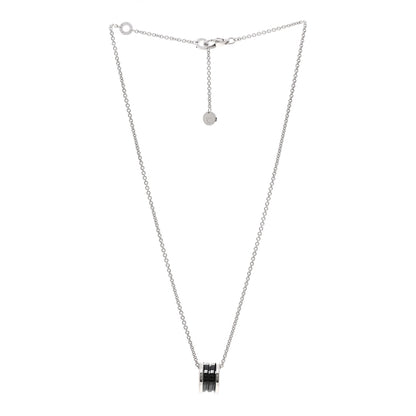 Bulgari Sterling Silver Ceramic Save The Children Pendant Necklace 3 of 7