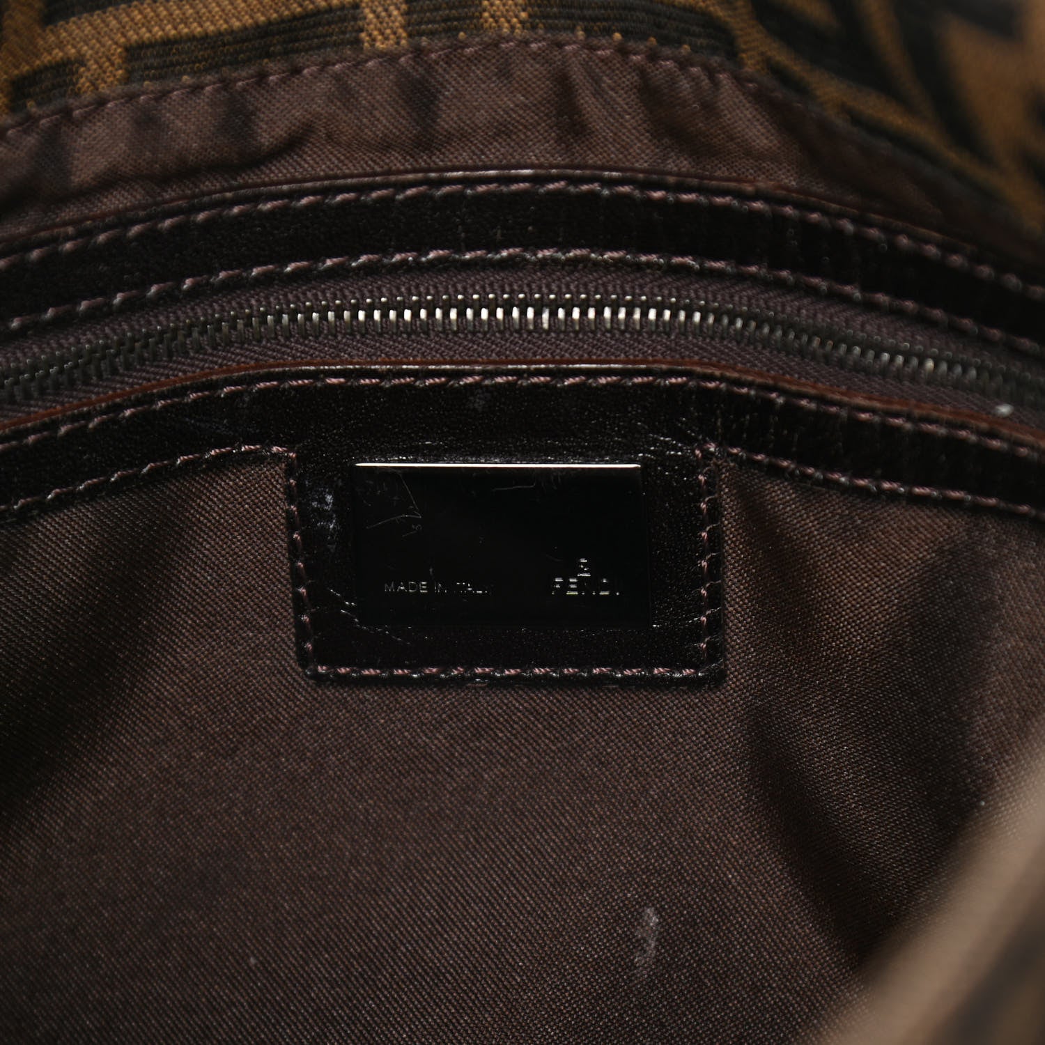 Fendi Zucca Mama Baguette Tobacco 6 of 16