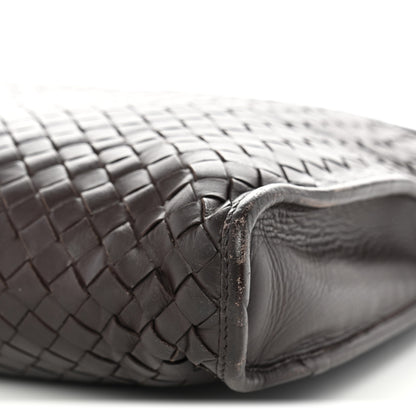 Bottega Veneta Calfskin Leggero Intrecciato Briefcase Ebano 9 of 12