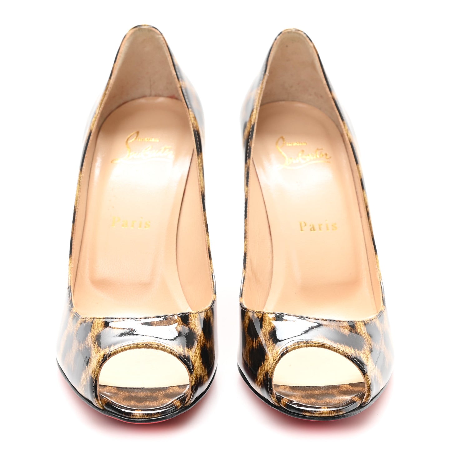 Patent Leopard Pumps 37