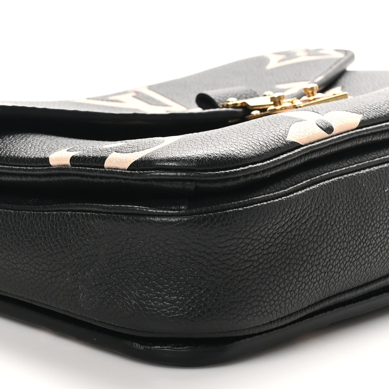 Louis Vuitton Empreinte Monogram Giant Pochette Metis Black Beige 8 of 9