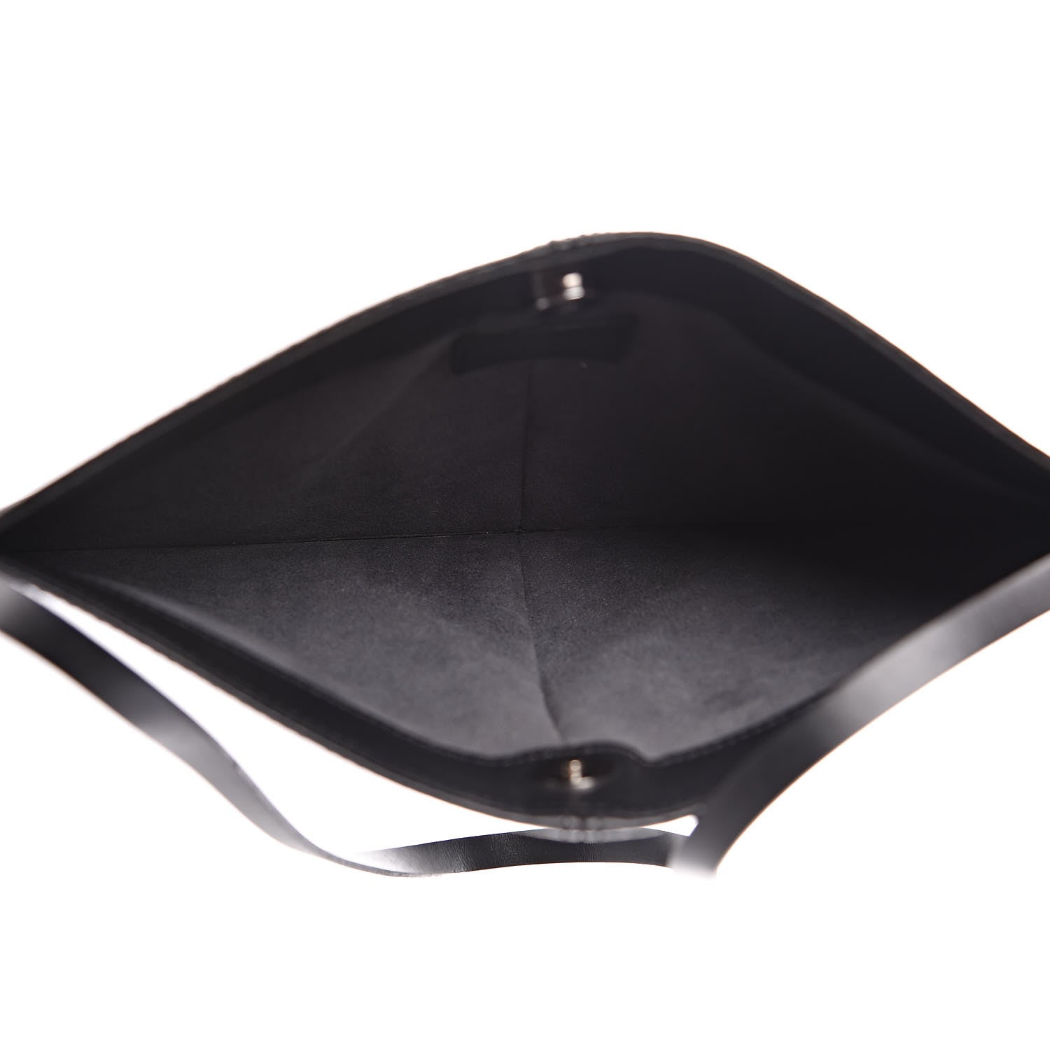 Louis Vuitton Epi Demi Lune Pochette Black 5 of 8