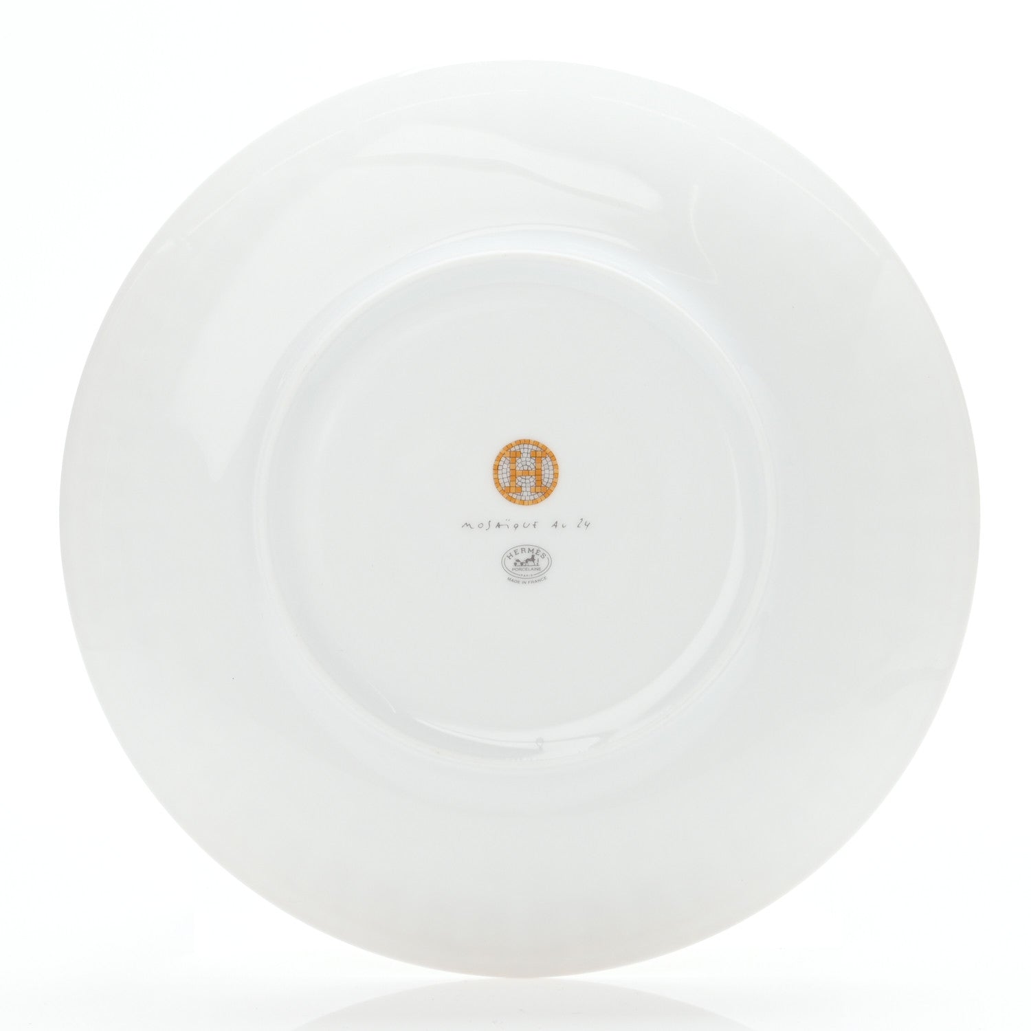 Hermes Porcelain Mosaique au 24 Dessert Plate 8.3 2 of 3