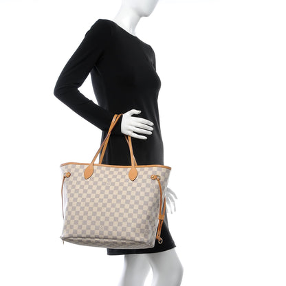 Louis Vuitton Damier Azur Neo Neverfull MM 2 of 27