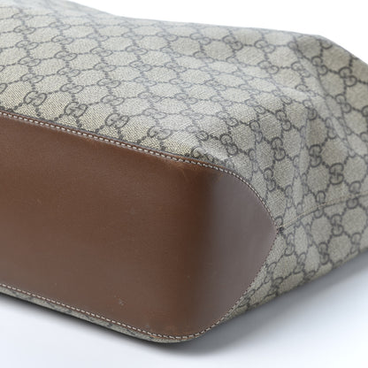 Gucci GG Supreme Monogram Large Linea A Hobo Light Brown 6 of 11