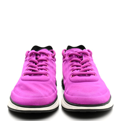 Chanel Lycra Fabric Womens CC Sneakers 36 Dark Pink 2 of 12