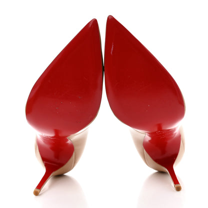 Christian Louboutin Patent Decollete 554 100 Pumps 36 Nude 5 of 9