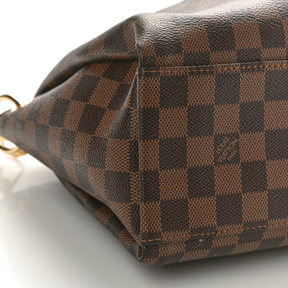 Louis Vuitton Damier Ebene Odeon Tote PM Black 8 of 9