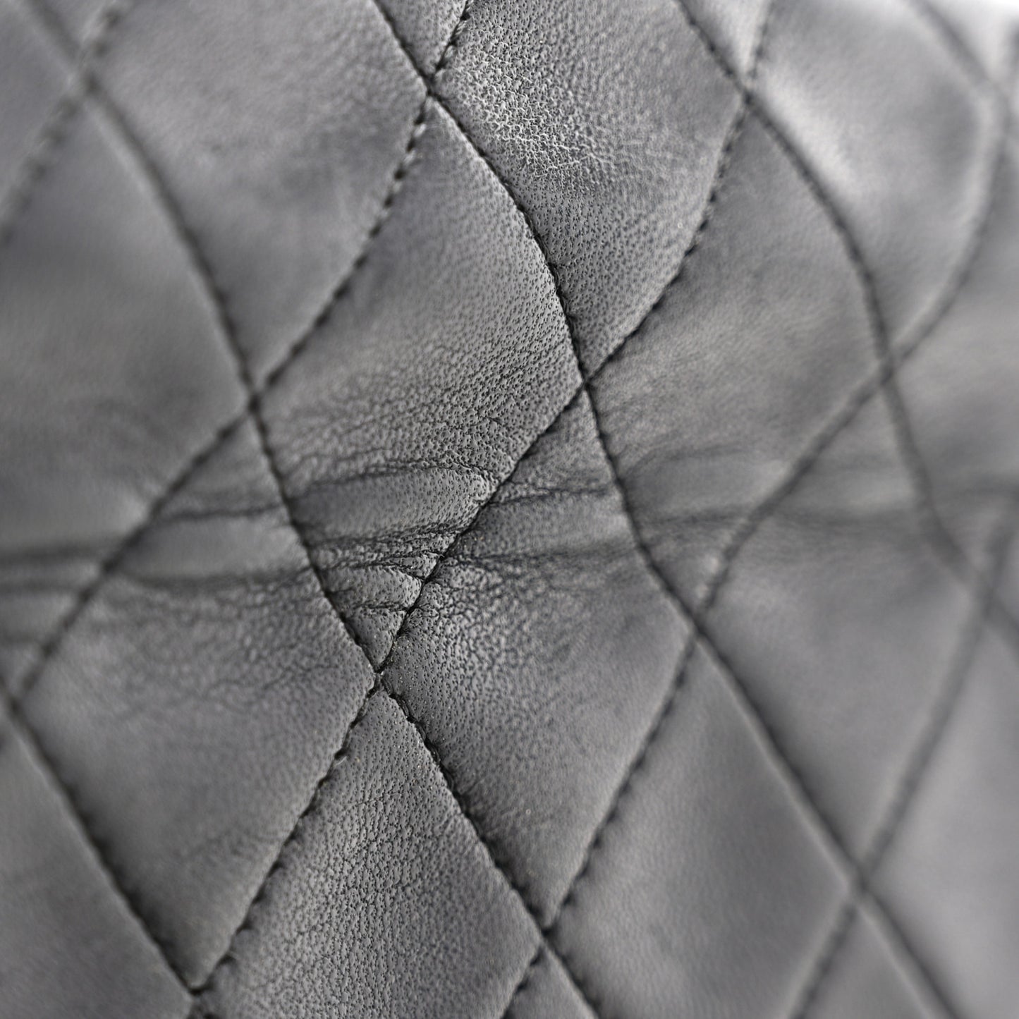 Lambskin Quilted Small Single Flap Black