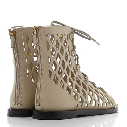 Christian Dior Matte Calfskin D-Trap Sandals 39 Corde 4 of 8