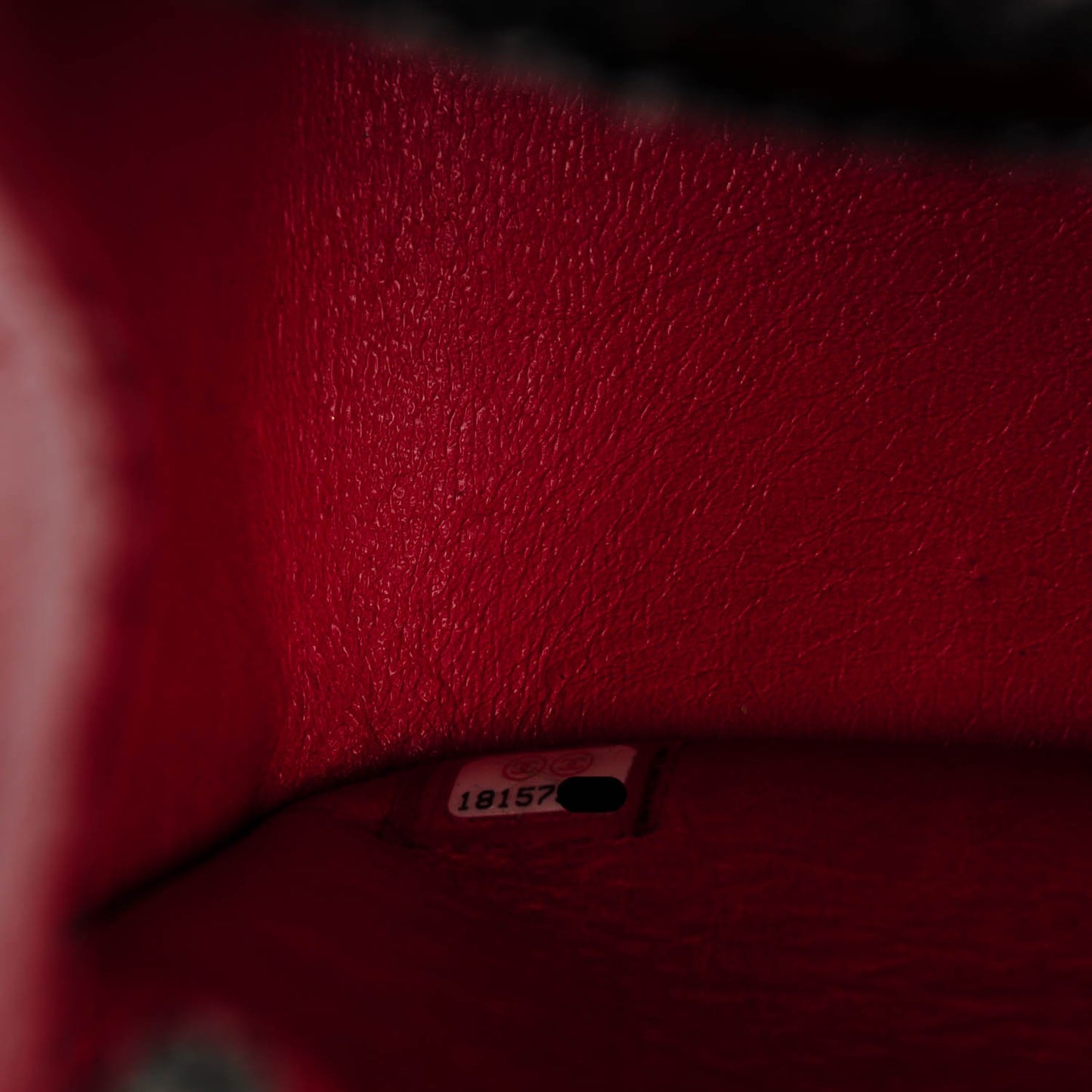 Tweed Jumbo Single Flap Ecru Red