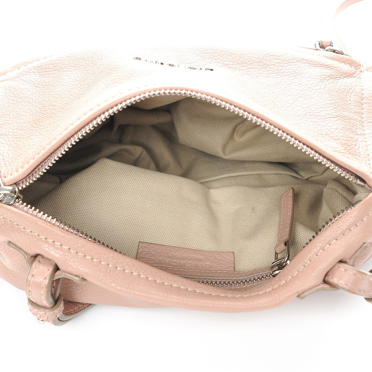 Sugar Goatskin Mini Pandora Linen