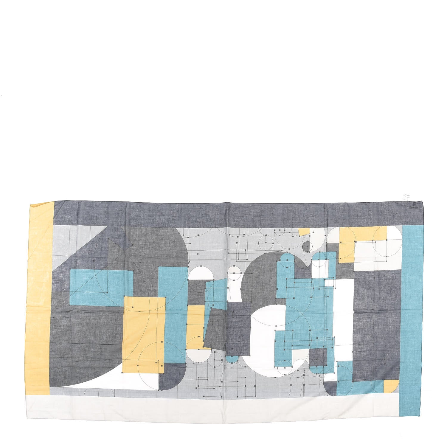 Hermes Cotton Echec Au Roi Scarf 1 of 3