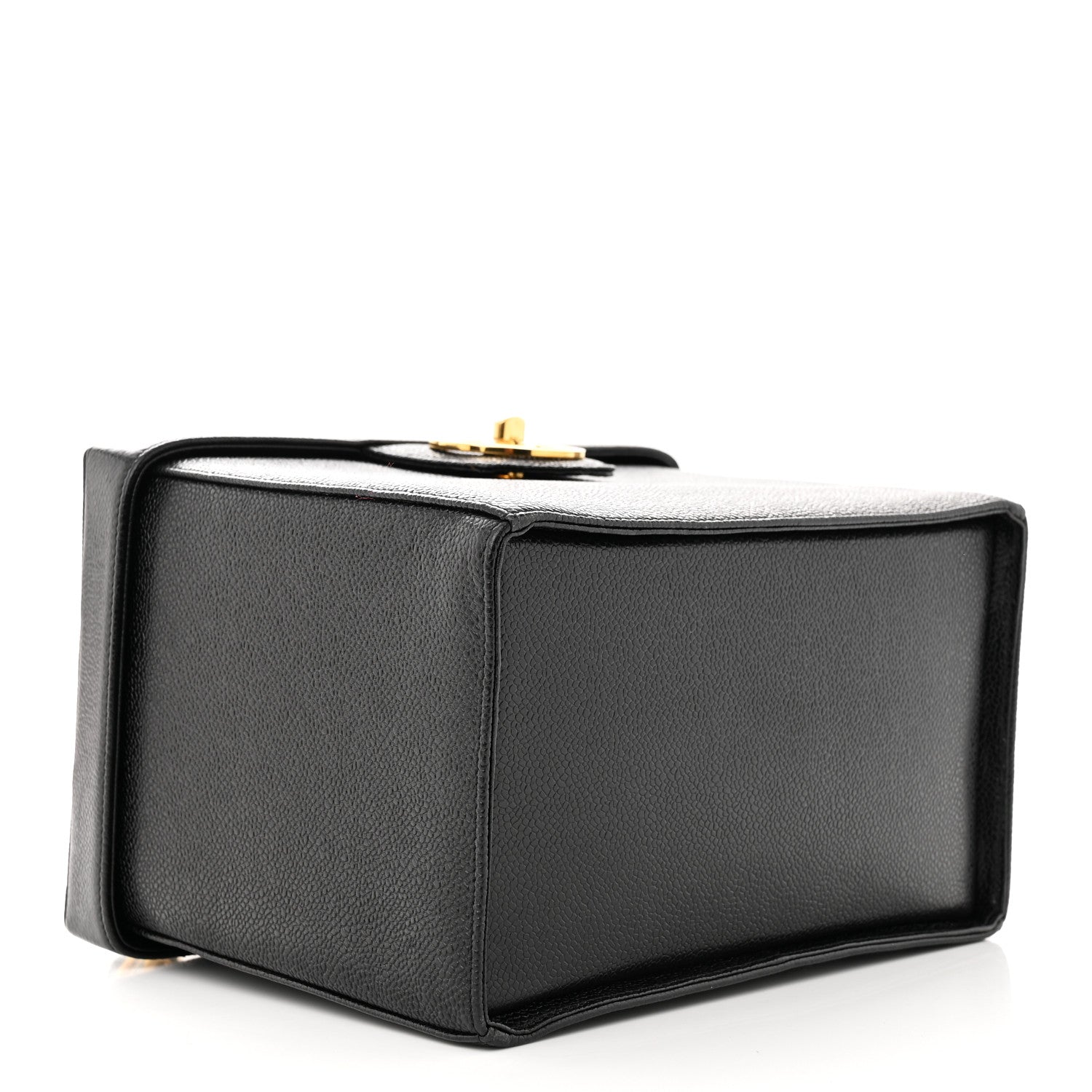Chanel Caviar Vanity Train Case Black 4 of 14