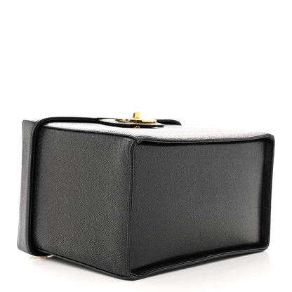 Chanel Caviar Vanity Train Case Black 4 of 14