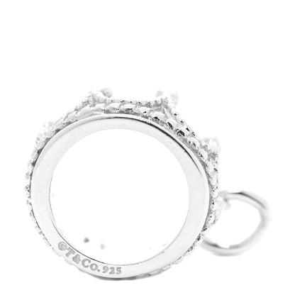Tiffany Sterling Silver Crown Charm 3 of 4