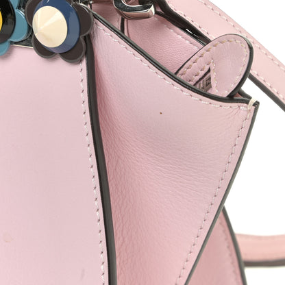 Fendi Vitello Dolce Plexiglass Flowerland Studded Mini 3Jours Tote Peonia Multicolor 10 of 12