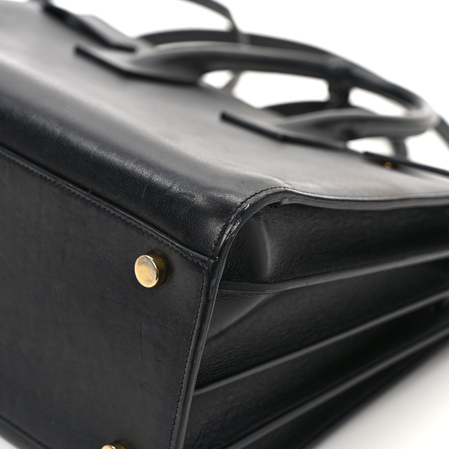 Saint Laurent Calfskin Small Sac De Jour Black 12 of 13