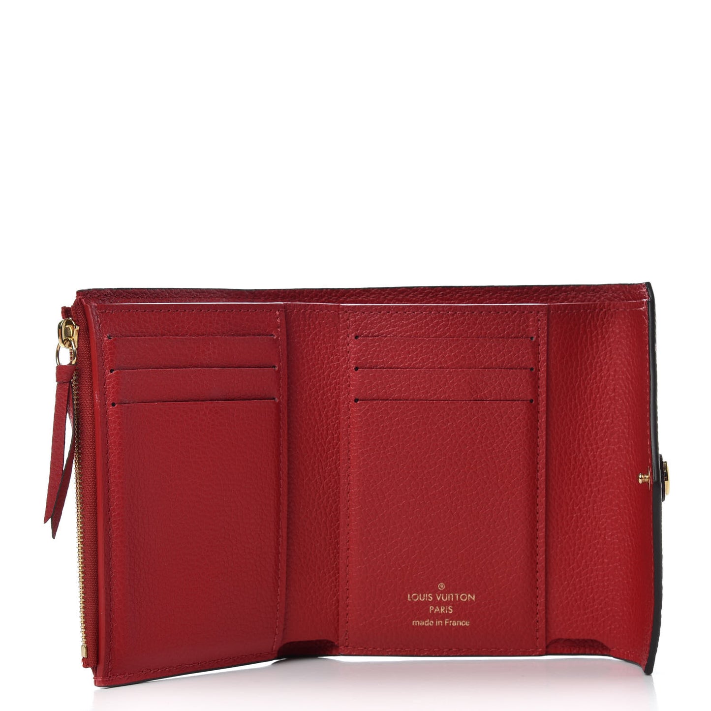 Empreinte Victorine Wallet Scarlet