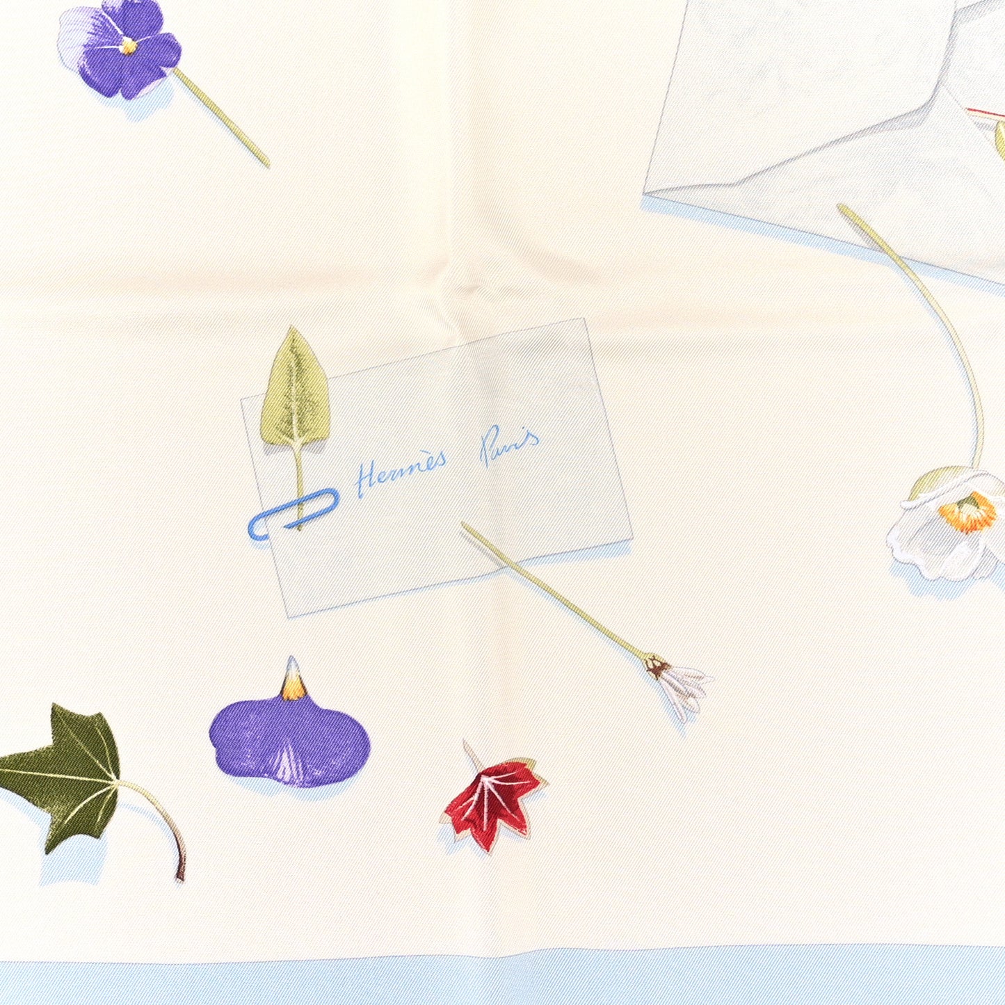 Silk Des Fleurs Pour Le Dire Scarf 90