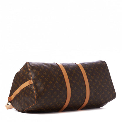 Louis Vuitton Monogram Keepall Bandouliere 55 3 of 10