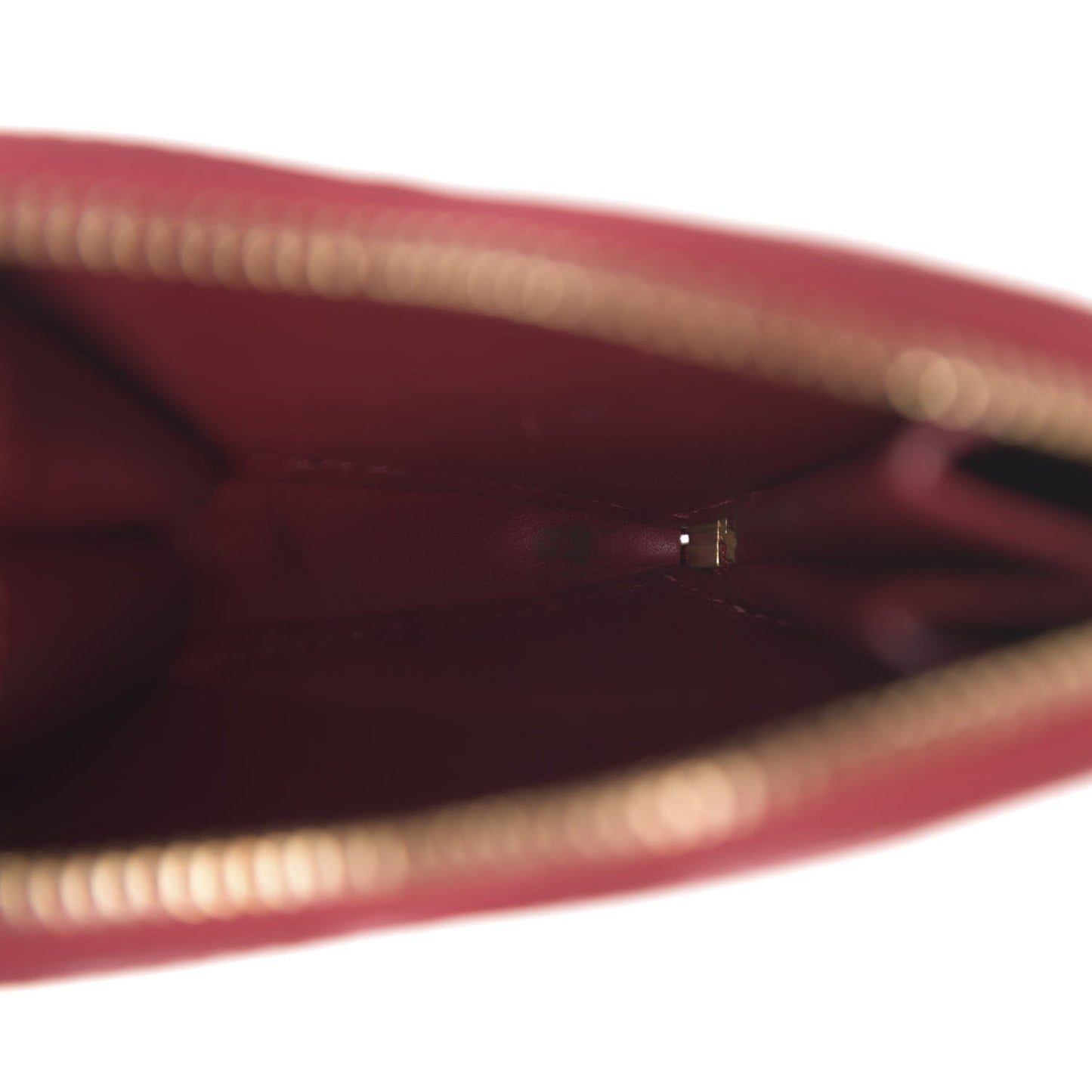 Vernis Rayures Coeur Heart Coin Purse Pomme D'Amour