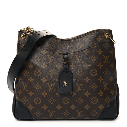 Louis Vuitton Monogram Odeon MM Black 1 of 10
