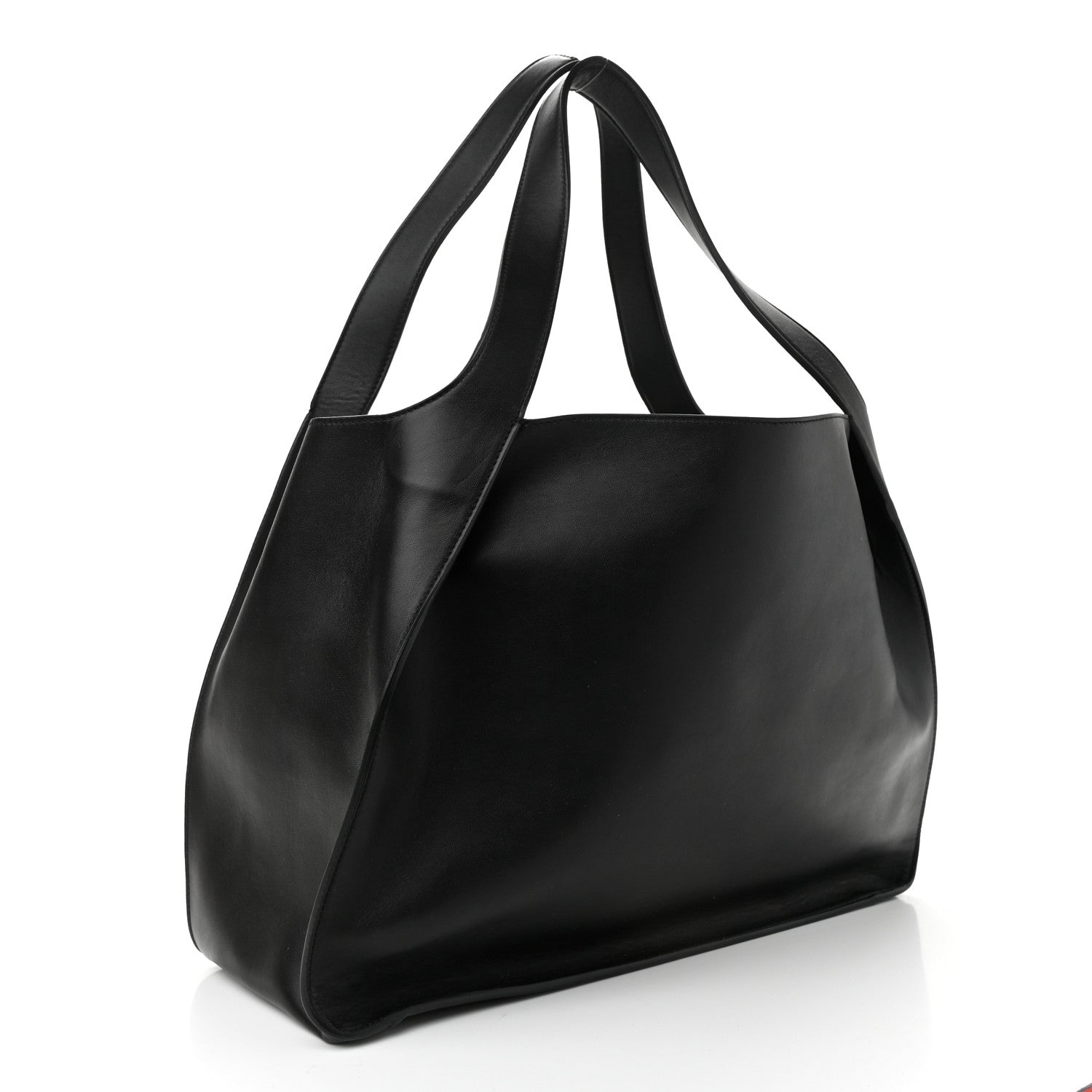 Stella McCartney Eco Alter Nappa East West Perforated Tote Black 4 of 14