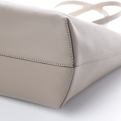 Fendi Vitello Vienna Enamel F is Fendi Shopping Tote Tortora Taupe 6 of 8