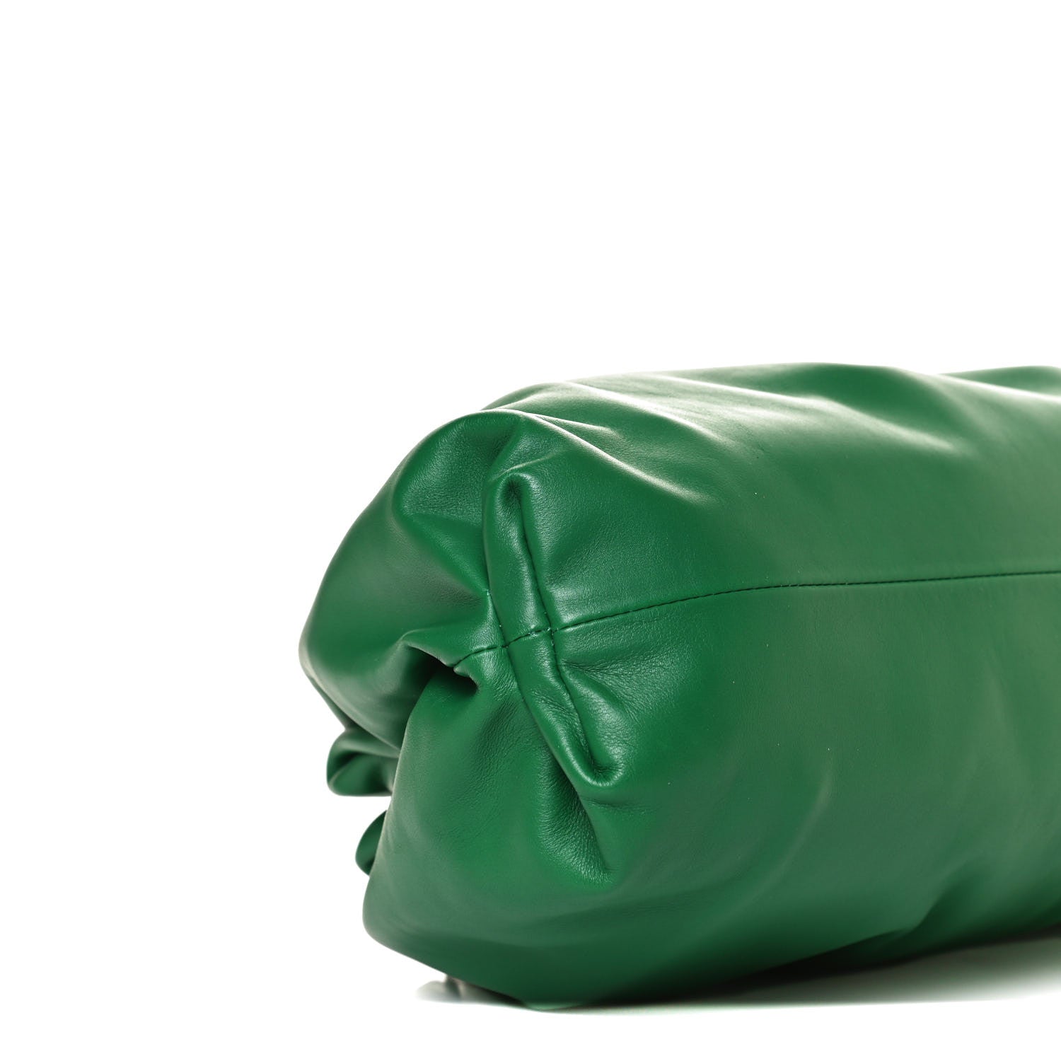 Bottega Veneta Smooth Butter Calf The Pouch Oversized Clutch Racing Green 7 of 12