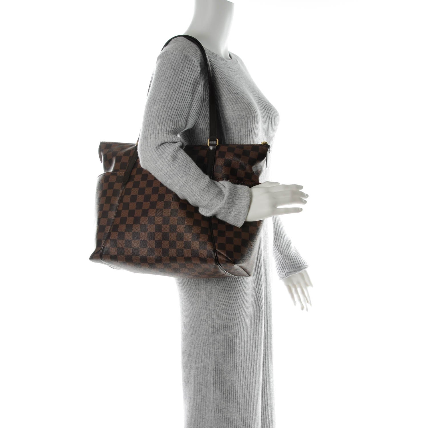 Louis Vuitton Damier Ebene Totally MM 2 of 8