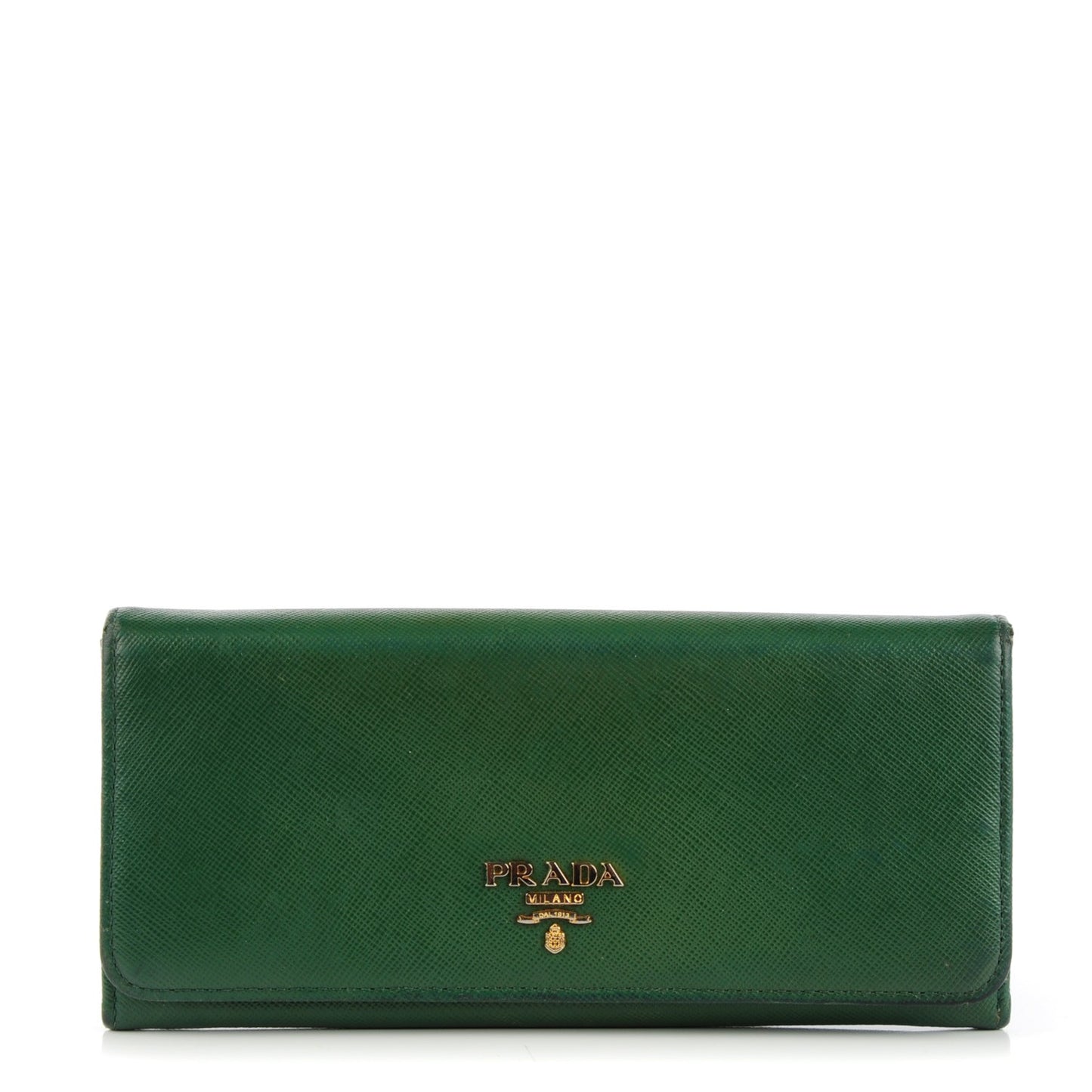 Saffiano Metal Continental Flap Wallet Biliardo