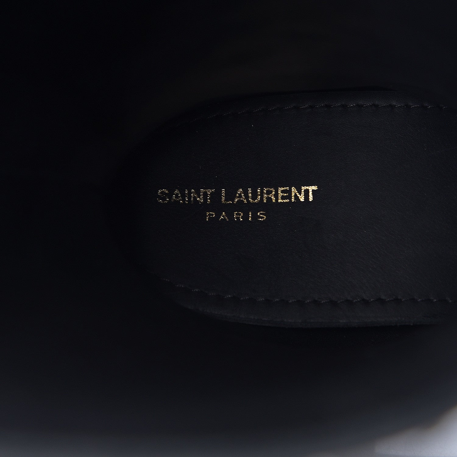 Saint Laurent Rubber Crystal Studded Festival Rain Boots 37 Black 8 of 11