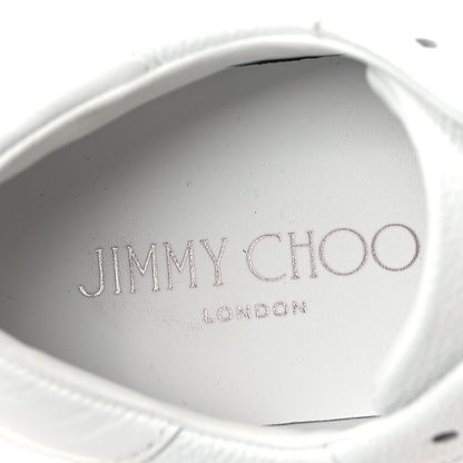 Jimmy Choo Calfskin Kai Sneakers 39.5 White 7 of 8