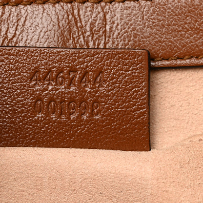 Gucci Azalea Calfskin Matelasse Diagonal Mini GG Marmont Shoulder Bag Cuir 7 of 18