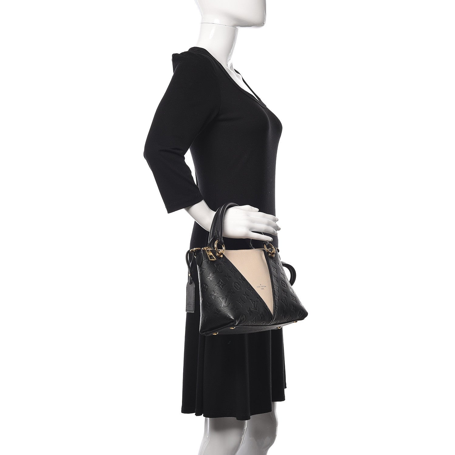 Louis Vuitton Empreinte V Tote BB Black 3 of 19