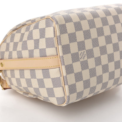 Louis Vuitton Damier Azur Speedy Bandouliere 25 8 of 10
