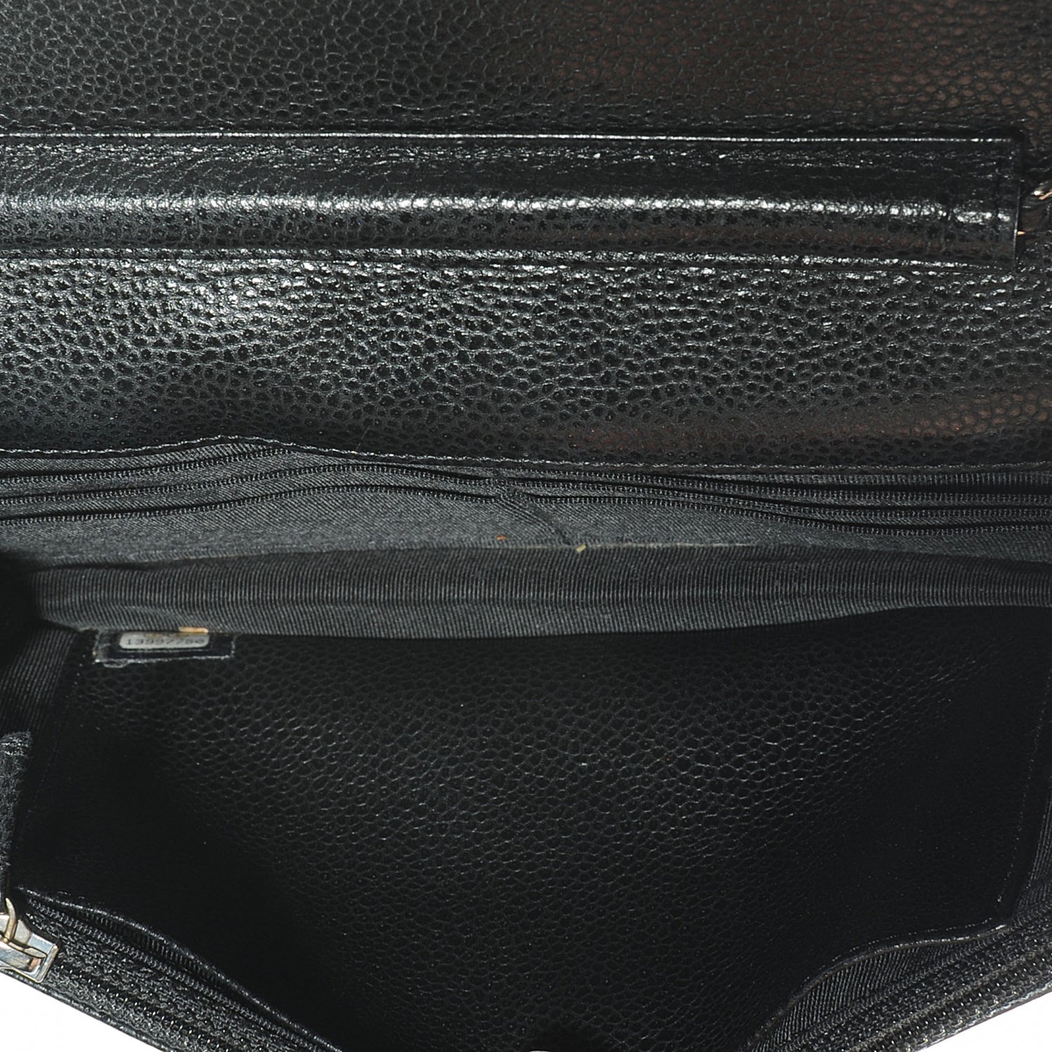 Chanel Caviar Wallet on Chain WOC Black 6 of 8