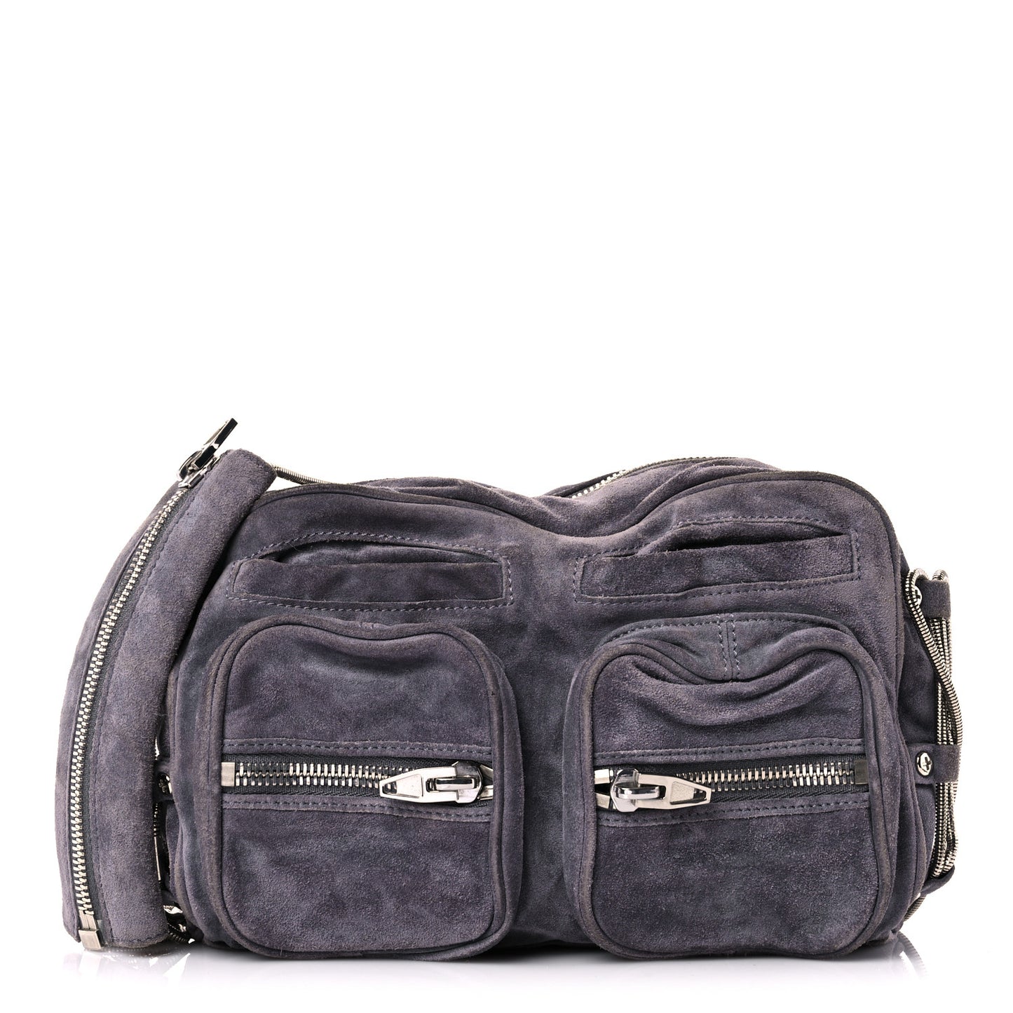 Suede Brenda Chain Grey